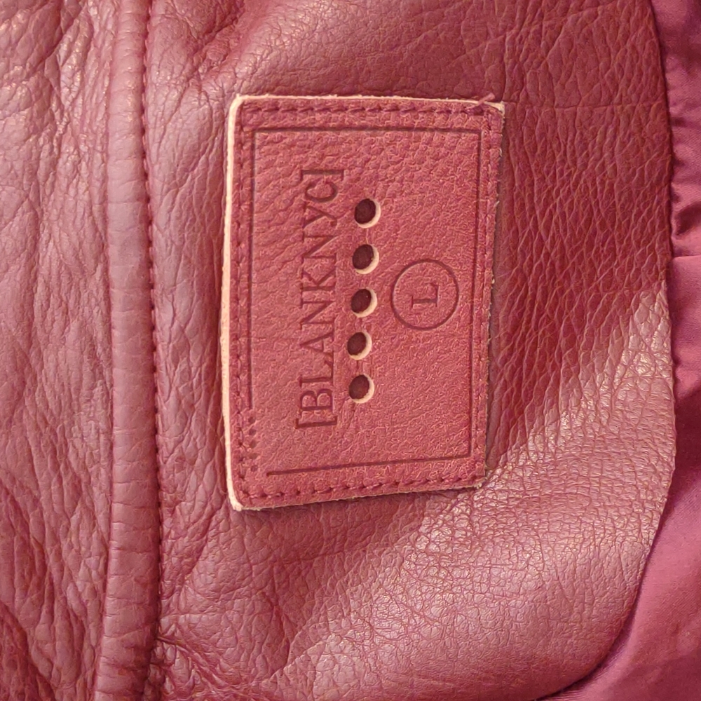 Blank NYC Vegan Leather Moto Jacket Sz. L - Picture 7 of 9